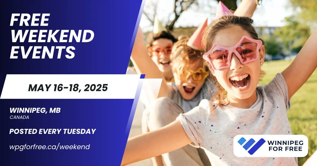 Winnipeg for Free (@wpgforfree) on Twitter photo π Free Things to Do in #Winnipeg (May 16β18)!
π‘ Select Shows Carnival β Free entry, rides & food for purchase!
πΈ SpringFest @ IKEA β Foodtrip Market, local eats & spring vibes!
πΆ Tyndall Market Kickoff β Food trucks, Zumba & live music!
More infoπ wpgforfree.ca/weekend π Free Things to Do in #Winnipeg (May 16β18)!
π‘ Select Shows Carnival β Free entry, rides & food for purchase!
πΈ SpringFest @ IKEA β Foodtrip Market, local eats & spring vibes!
πΆ Tyndall Market Kickoff β Food trucks, Zumba & live music!
More infoπ wpgforfree.ca/weekend