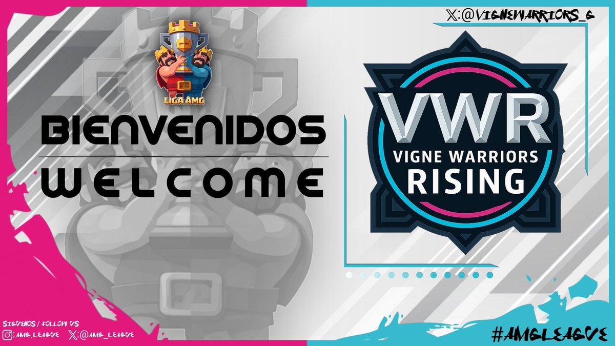 AMG LEAGUE (@amg_league) on Twitter photo #AMGLEAGUE #ClashRoyale
Nuestro septimo equipo de Francia hace presente y trataran de ser el primer campeón de la liga Premium, ¿lo lograrán?
<a href="/VigneWarrios_G/">Vigne Warriors</a> Academy #AMGLEAGUE #ClashRoyale
Nuestro septimo equipo de Francia hace presente y trataran de ser el primer campeón de la liga Premium, ¿lo lograrán?
<a href="/VigneWarrios_G/">Vigne Warriors</a> Academy