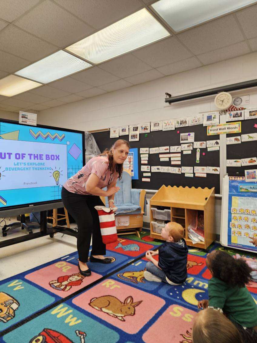Dr Pat Williams-PPS PreKC (@drpsw_pkc) on Twitter photo <a href="/CPCRM/">Churchland Preschool</a> PreK students learned about divergent thinking. Outstanding lesson. Thank You <a href="/drsheriedavis/">Dr. Sherie Davis</a> & GT team. <a href="/PortsVASchools/">Portsmouth Schools</a> <a href="/PPSPREK/">Portsmouth Public Schools Pre-K Program</a> <a href="/pps_FedsPreK/">PPS Office of Federal Programs & PreK</a> <a href="/nicscud/">Nicole DeVries</a> <a href="/ebracyPPS/">Dr. Elie Bracy III</a> <a href="/cardellpatillo/">Dr. Cardell Patillo, Jr.</a> <a href="/in8days/">Renee Hailes</a> <a href="/CPCRM/">Churchland Preschool</a> PreK students learned about divergent thinking. Outstanding lesson. Thank You <a href="/drsheriedavis/">Dr. Sherie Davis</a> & GT team. <a href="/PortsVASchools/">Portsmouth Schools</a> <a href="/PPSPREK/">Portsmouth Public Schools Pre-K Program</a> <a href="/pps_FedsPreK/">PPS Office of Federal Programs & PreK</a> <a href="/nicscud/">Nicole DeVries</a> <a href="/ebracyPPS/">Dr. Elie Bracy III</a> <a href="/cardellpatillo/">Dr. Cardell Patillo, Jr.</a> <a href="/in8days/">Renee Hailes</a>
