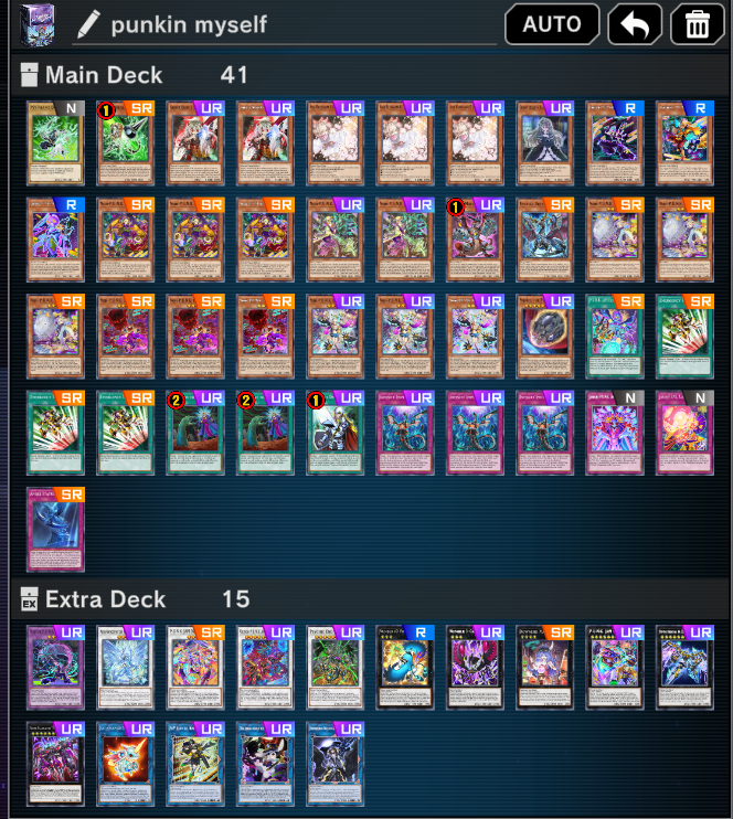 Nifroth's tweet photo. Reached master 1 with this. In Master 2 I noticed that I can't cross out maxx "c" for some reason....
Anyways M2 ended up taking quite a long while, but the new xyz is pretty neat. 

#masterduel #yugioh #master1 https://t.co/grGHwM5p4K