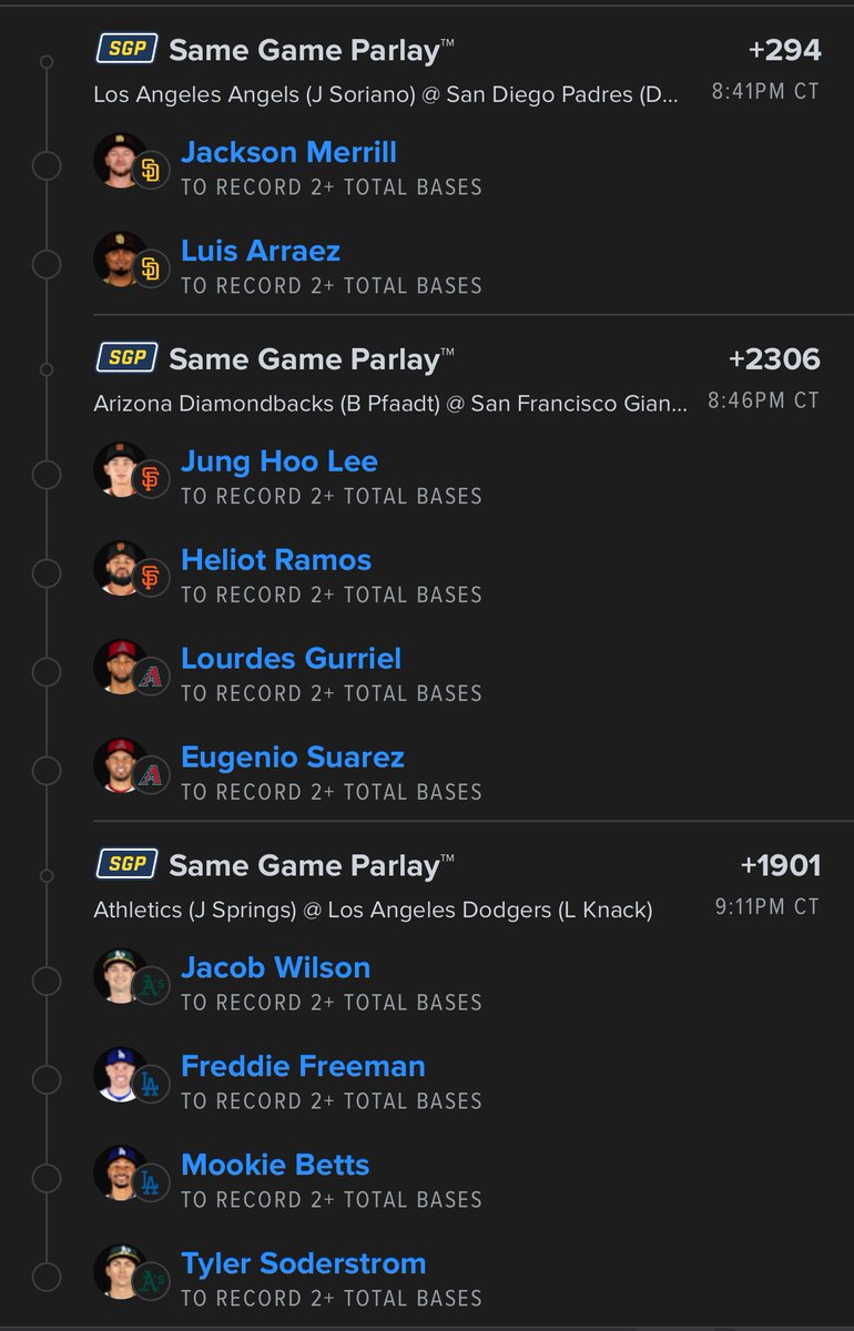 Parlays or Die 🤝 tweet media
