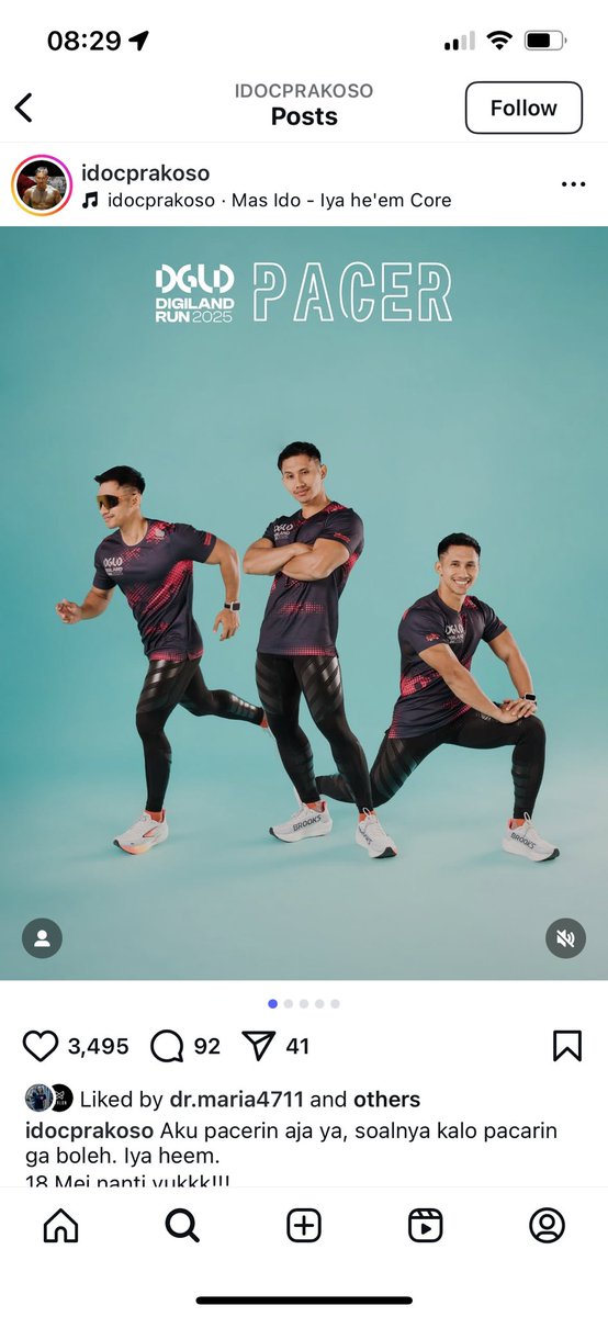 aroendra's tweet photo. @modernliferacun @Arbiarso_W Yg ini kok berotot bang? Pelari juga, minggu depan klo ga salah jadi pacer di acara laro digiland

https://t.co/Dx3Lebe9uV https://t.co/L96YbkGj1e