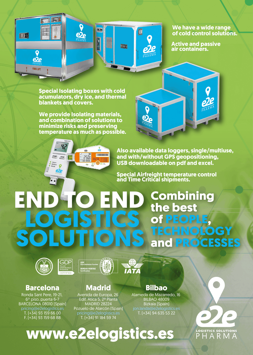 e2elogisticses's tweet photo. Great starting of MiPharma 2025 Conference.
E2e Logistics Solutions Your best partner in Spain
#worldwideshipping #iata #forwarding #customsclearance #temperaturecontrol #aduanasycomercioexterior #e2elogistics #pharmalogistics #GDPcertification #Mipharma #WCA #portdebarcelona https://t.co/ZAbpZhFeGb
