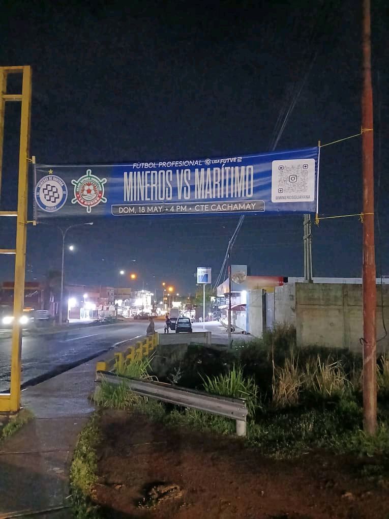 El año pasado no teníamos equipo profesional. Este año lo tenemos, pero en medio de la reestructuración, no había publicidad como ahora.

Guayana tiene a <a href="/MinerosGuayana/">Mineros de Guayana</a> y con Bob Abreu como propietario. Hay un esfuerzo de su parte y la ciudad debe respaldar 💪