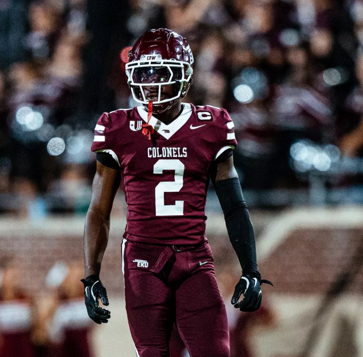 ZionRoberson8's tweet image. After a great conversation with @CoachWatson9 I’m blessed to receive a offer from eastern Kentucky @PalmettoFBall @Coach_KThoma @CoachSandersPHS
