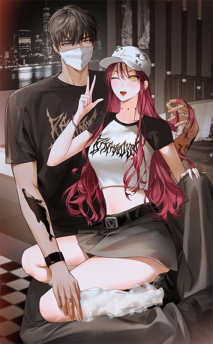 오랜만에 풀채색 타입 작업했습니다 
감사합니다 😃