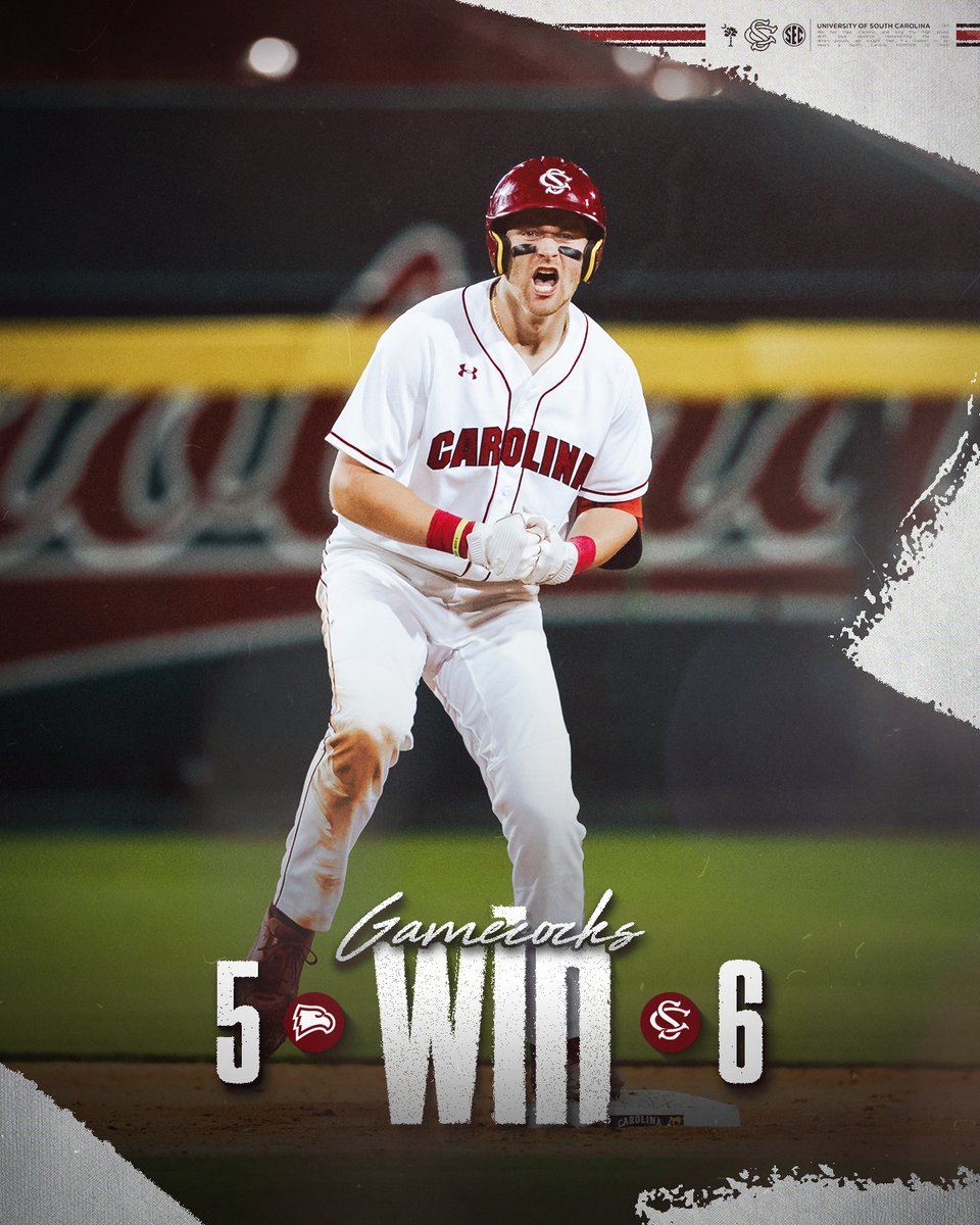 A big eighth-inning rally lifts the Gamecocks past Winthrop!

#Gamecocks | #ForeverToThee