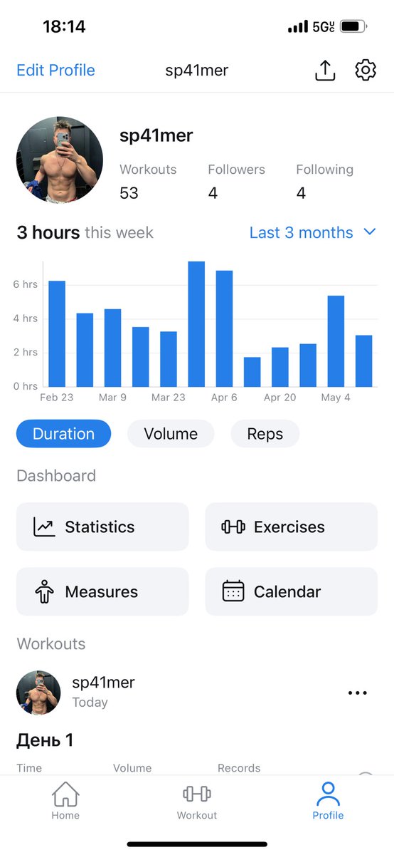 sashkapishet's tweet image. А кто-то использует Hevy?
Го фоловить друг друга