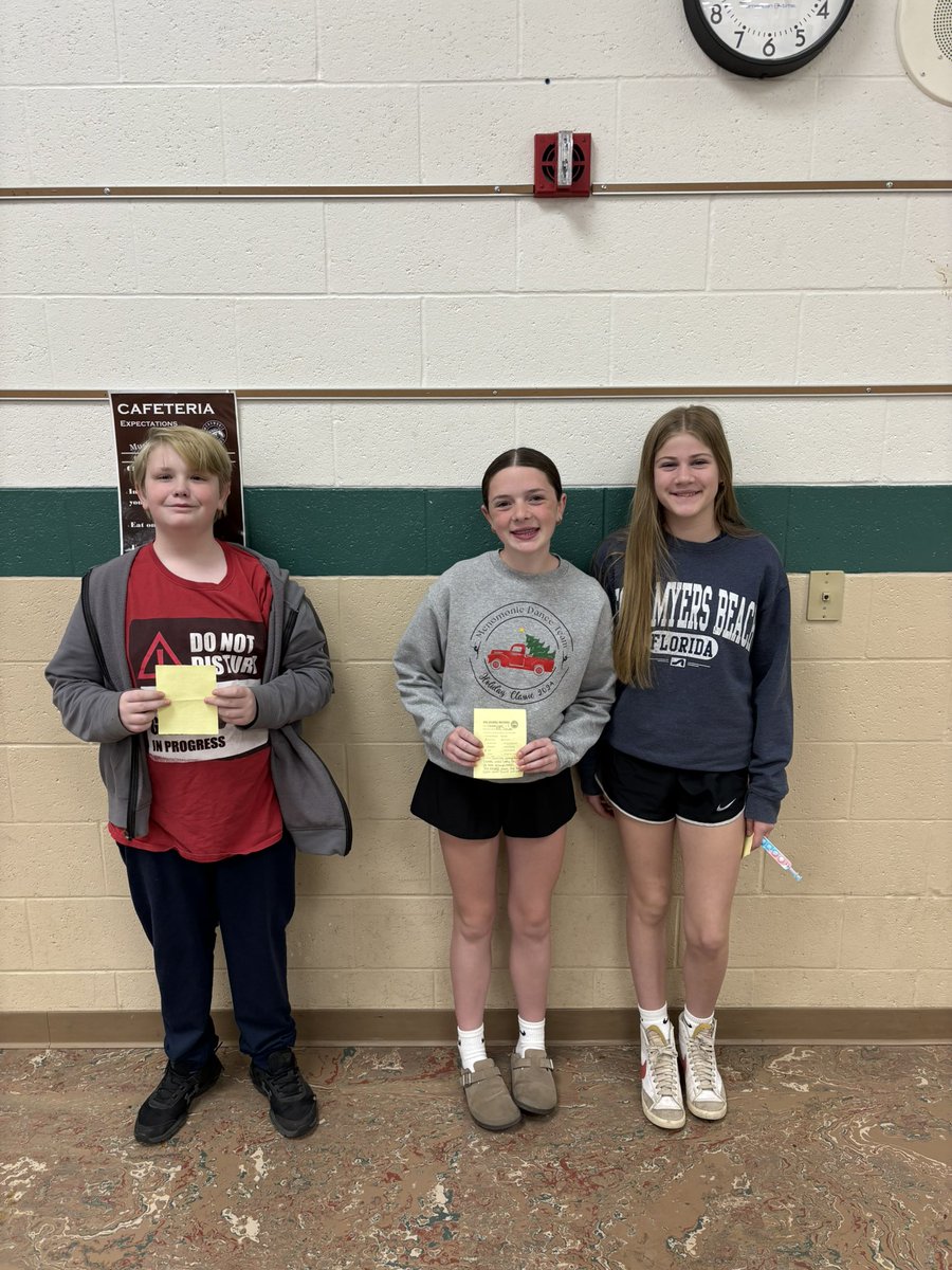 This week’s recipients of Doing What’s Right Matters!