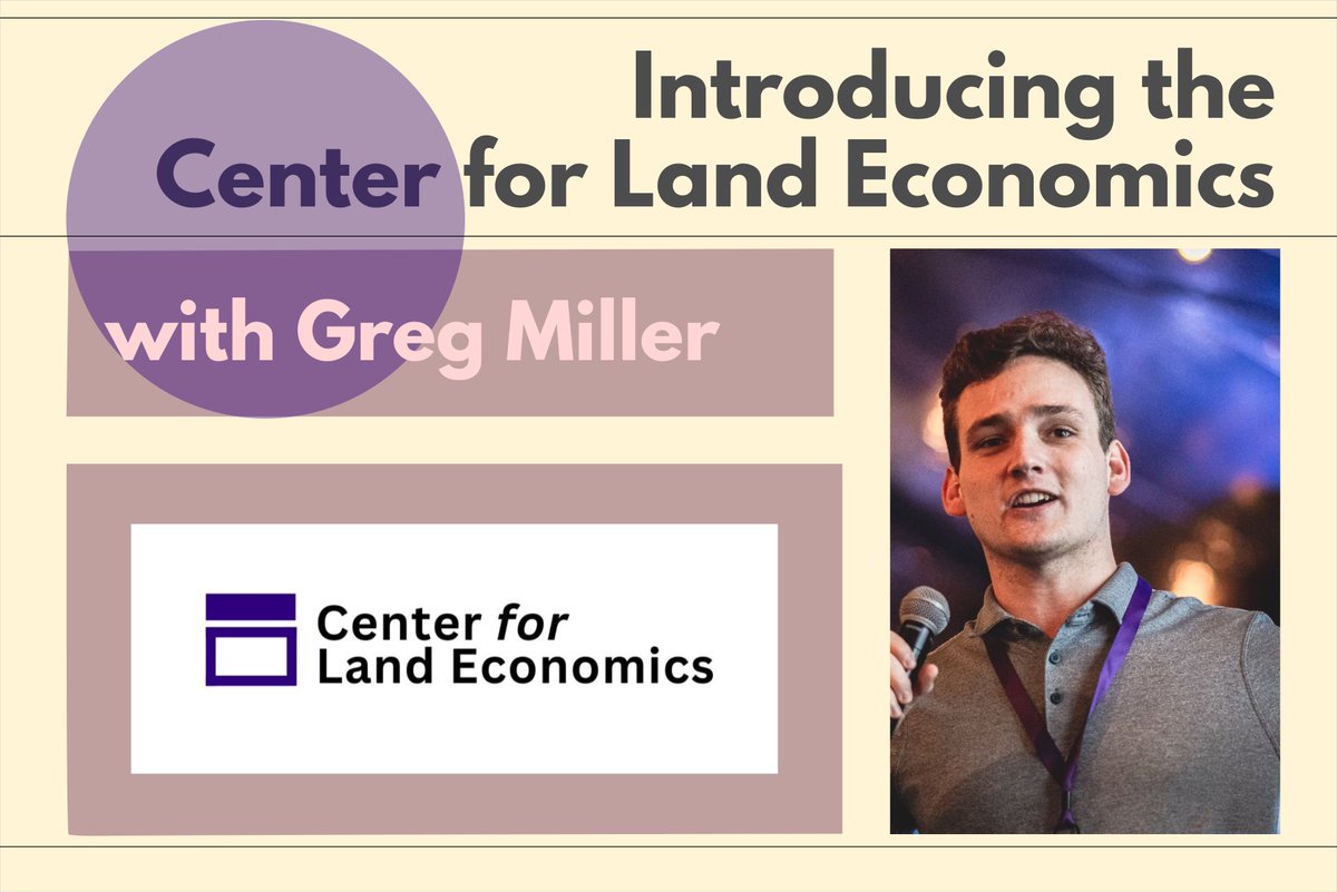 The Henry George Program (@henrygeorgepgm) on Twitter photo New ep! We talk with Greg Miller about the new <a href="/CLandEconomics/">Center for Land Economics</a> ‒ we discuss the organization's mission, various obstacles and opportunities within many state governments, and what's next
LISTEN >>>>>>>>>>>>>>> seethecat.org/ep/2025-05-08.… New ep! We talk with Greg Miller about the new <a href="/CLandEconomics/">Center for Land Economics</a> ‒ we discuss the organization's mission, various obstacles and opportunities within many state governments, and what's next
LISTEN >>>>>>>>>>>>>>> seethecat.org/ep/2025-05-08.…