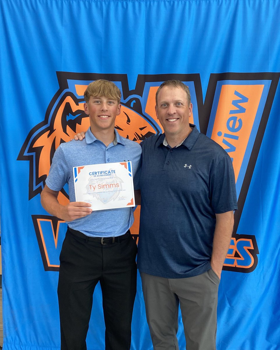End of season <a href="/OPS_WestviewBSB/">Westview Wolverines - Westview Legion</a> banquet tonight where <a href="/TySimms2027/">Ty</a> picked up his 2nd varsity letter. He led off all 32 games this spring, scored 32 runs and walked 31 times (to just 9 K), 17-18 SB-SBA. Best is yet to come.