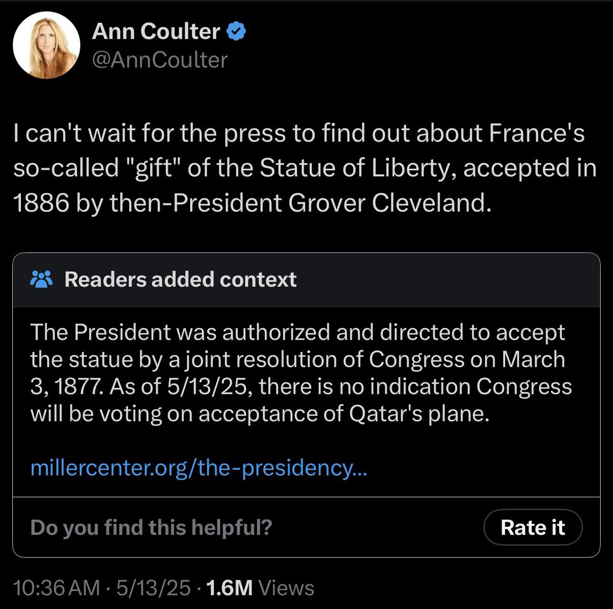Let’s have Congress vote on it. I’d like to get some Republicans on record before the midterms.