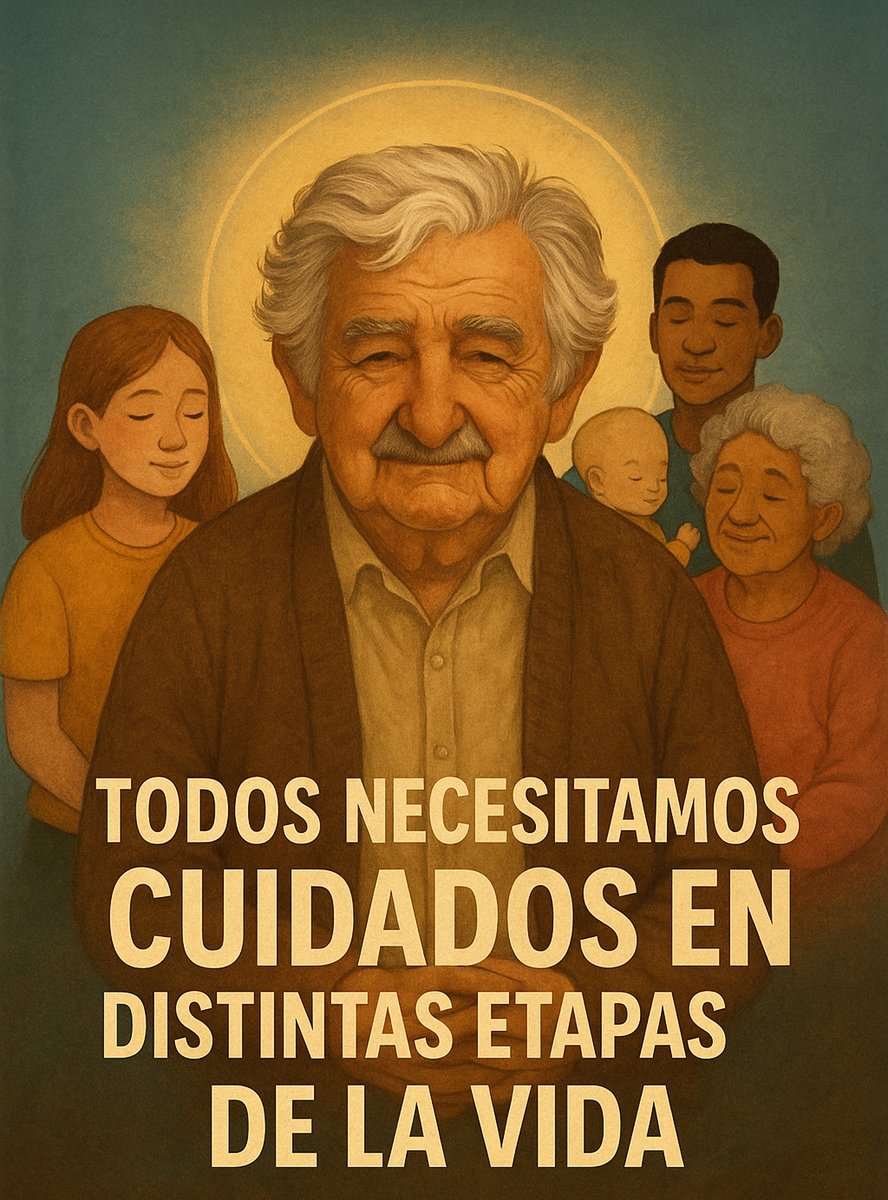 GeneroUasd's tweet photo. 🕊️ Falleció Pepe Mujica, un referente de dignidad, sencillez y humanidad.

Como él decía, “no se vive de espaldas a los demás”.
Y como recordamos desde el IGEF:
👉 Todos necesitamos cuidados a lo largo de la vida.
#PepeMujica #IGEFAvanza #CuidarEsUnDerecho #LegadoDeCoherencia https://t.co/OwNztHcwNK