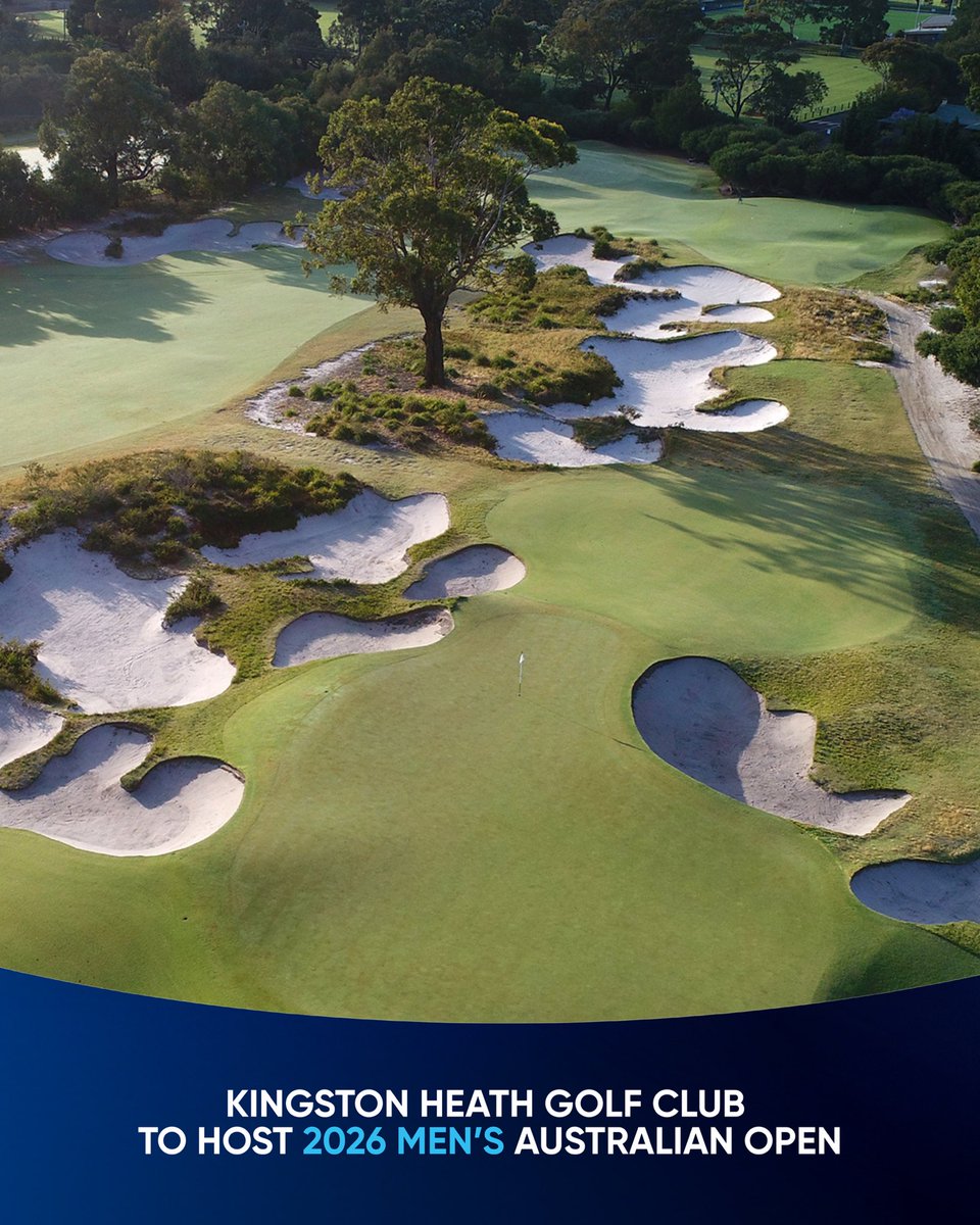 Australian Open (@ausopengolf) on Twitter photo Everyone’s so excited about <a href="/McIlroyRory/">Rory McIlroy</a> and the men’s Australian Open in <a href="/Melbourne/">Melbourne, Australia</a> … so we are doing it again in 2026 🤩
#AusOpenGolf | 📷: <a href="/GaryLisbonGolf/">Gary Lisbon</a> Everyone’s so excited about <a href="/McIlroyRory/">Rory McIlroy</a> and the men’s Australian Open in <a href="/Melbourne/">Melbourne, Australia</a> … so we are doing it again in 2026 🤩
#AusOpenGolf | 📷: <a href="/GaryLisbonGolf/">Gary Lisbon</a>