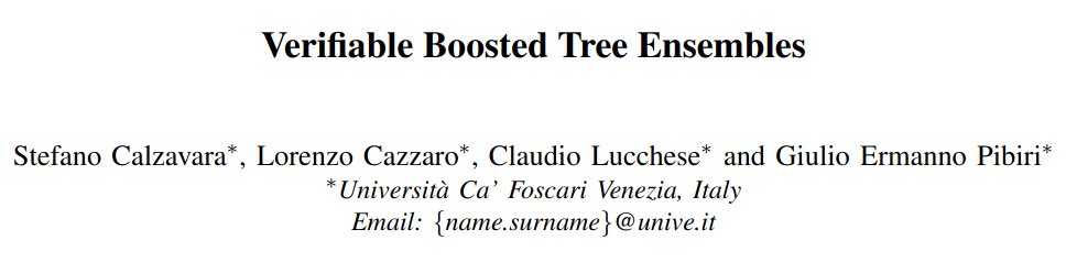 Lorenzo (@lorenzocazz) on Twitter photo ❓How can we efficiently verify the robustness of machine learning models, particularly boosted tree ensembles?
✨In our ML security paper that I presented today at <a href="/IEEESSP/">IEEE S&P</a> we answer to this question!
🔗 computer.org/csdl/proceedin…
w <a href="/stecalzavara/">Stefano Calzavara</a> <a href="/claudiolucchese/">Claudio Lucchese</a> <a href="/giulio_pibiri/">Giulio Ermanno Pibiri</a> ❓How can we efficiently verify the robustness of machine learning models, particularly boosted tree ensembles?
✨In our ML security paper that I presented today at <a href="/IEEESSP/">IEEE S&P</a> we answer to this question!
🔗 computer.org/csdl/proceedin…
w <a href="/stecalzavara/">Stefano Calzavara</a> <a href="/claudiolucchese/">Claudio Lucchese</a> <a href="/giulio_pibiri/">Giulio Ermanno Pibiri</a>