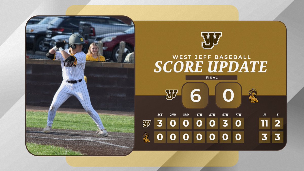 HS Baseball Score Update: The Riders beat Mechanicsburg tonight 6-0!

At the plate:
Blake Bogenrife and Brody York (HR) led the team with hits they each had 3. Brody York also led the team with 4 RBIs.

Winning Pitcher:
Brett Bogenrife (7 IP, 3 H, 14 SO)