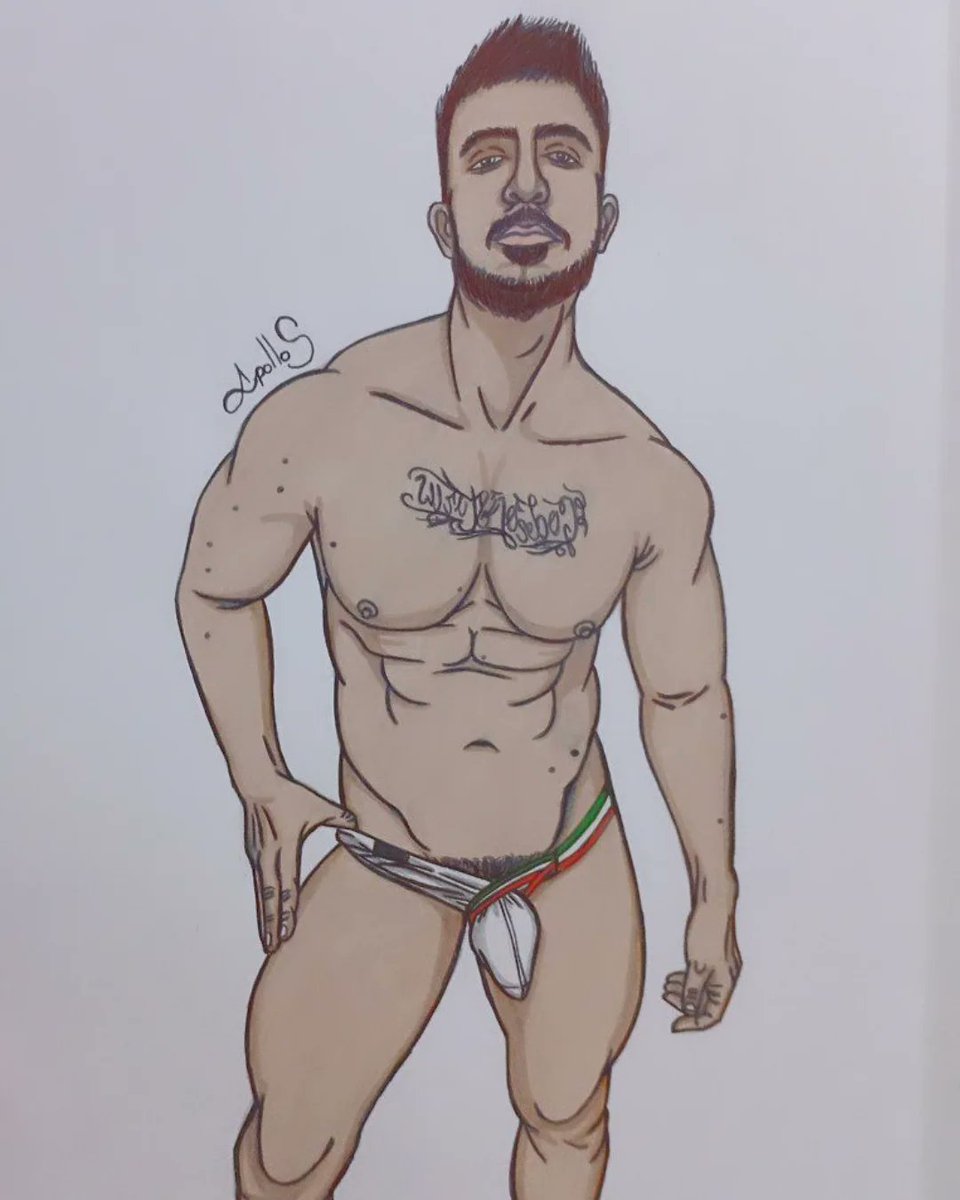 Apollozinnho's tweet photo. The sensual @CharlieDaez
#Apollozinnho #apollozinnhoart #Homoerotic #LGBT #Drawing #OriginalCharacter #oc #gayart #artgay #nfsw #bara #nudedrawing #nfswart #mendrawing #nudez #modellife #jockstrap #jockstrapboy https://t.co/DrykZGUYcF