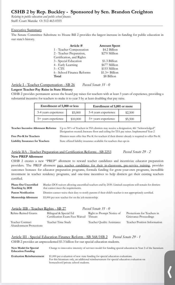 scottbraddock's tweet image. After he was called out for hiding the ball on the Senate's school finance proposal, stakeholders are finally seeing @DanPatrick's proposal for increasing the basic allotment by $55. "Suburban districts are fucked" #txlege