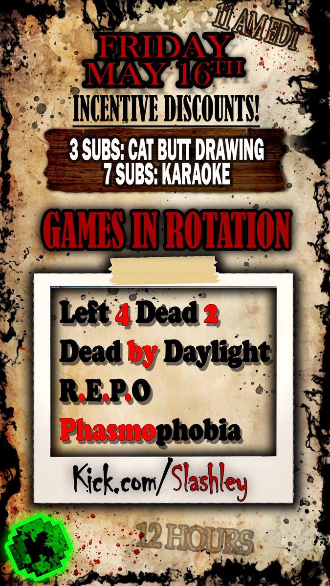 Just a little something for this Friday~

I truly want it have fun with the community!!!!🫂

If you want to play any games in rotation, LET ME KNOW 🥰