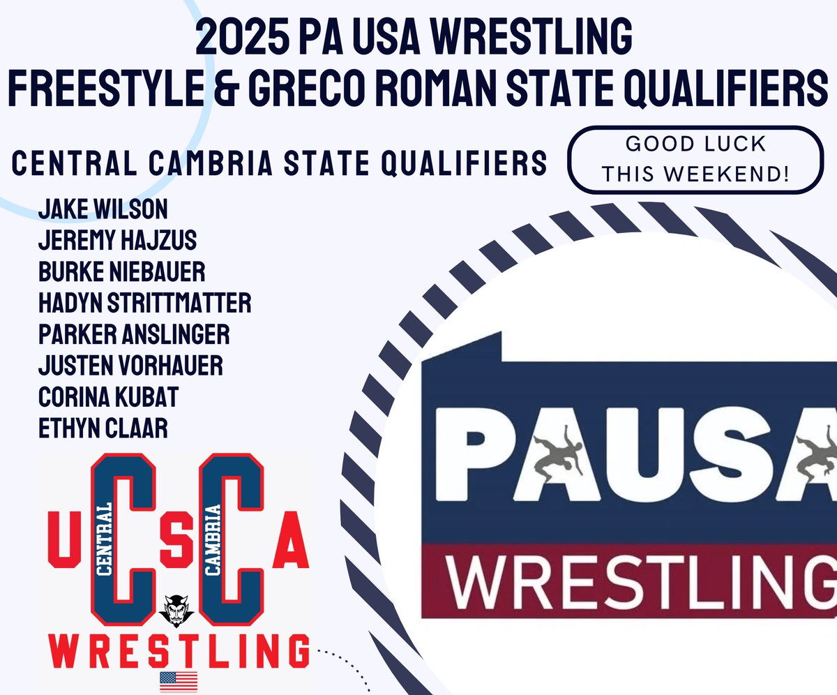 Central Cambria Wrestling (@reddevilwrestl) on Twitter photo 