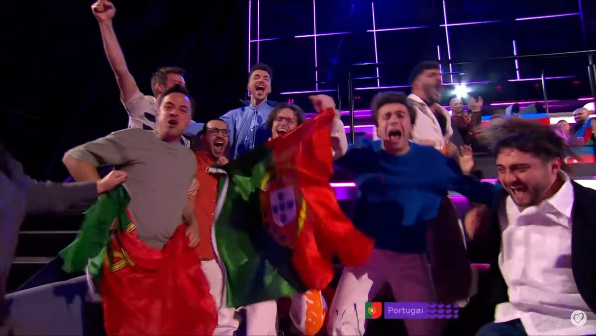 TjiPereira's tweet photo. Orgulho destes miúdos! Estamos na final ❤️ #Eurovision2025 #Napa https://t.co/Ww9ry1pSvO