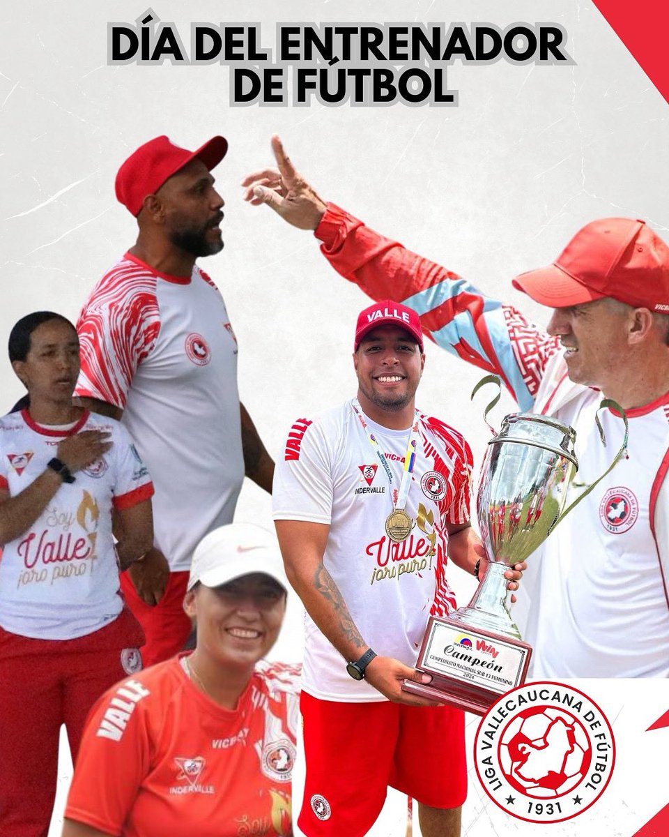 Hoy celebramos con respeto y admiración a quienes forjan carácter, inspiran pasión y construyen equipo dentro y fuera de la cancha. ¡Feliz Día del Entrenador de Fútbol! Gracias por dejar huella en cada jugador y en el corazón del deporte.