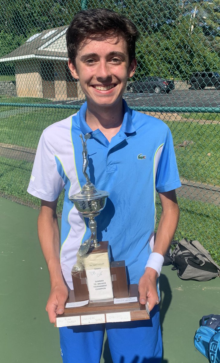 Desmet Jesuit Tennis (@desmettennis) on Twitter photo The champion for the 14th annual “OB Cup” is Matt Rimmey! Congratulations!
<a href="/DeSmetJesuitHS/">De Smet Jesuit High School</a> The champion for the 14th annual “OB Cup” is Matt Rimmey! Congratulations!
<a href="/DeSmetJesuitHS/">De Smet Jesuit High School</a>