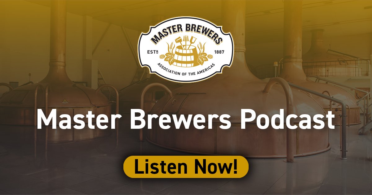 Each week, #MasterBrewersPodcast interviews the brewing industry's leaders and experts. Listen on the job or on the go!

Learn about can liner quality and testing, profiling 34/70, or six Irish brewing yeasts. 

Browse more and subscribe today: bit.ly/44v1IBr