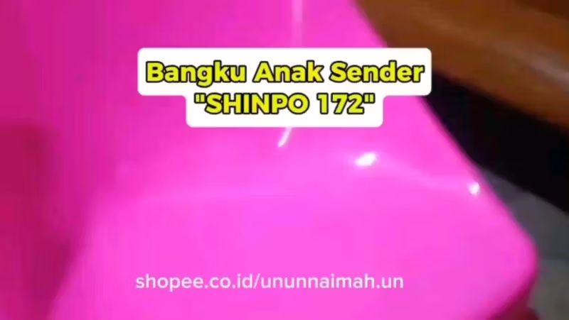 Bangku Anak Sender buat nyantai anak, bisa dipakai orang dewasa juga ya bund karena bahan kokoh dan kuat 😘

Ayo, lihat videoku di Shopee Video!  id.shp.ee/zgjuov1?smtt=0…