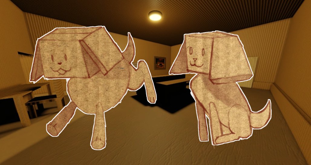 What if there was a cardboard puppy?