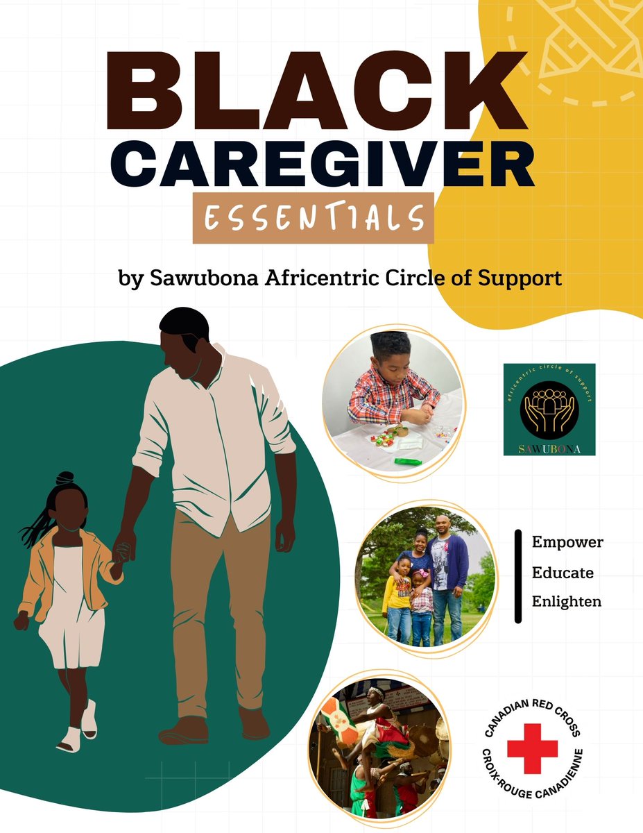 Thanks to a #familyengagement grant from @clontario  we now have a French language translation of our Black Caregiver Essentials Handbook and Toolkit pages for personal reflection and decision making. Visit our website to view, share or download at sawubonaacs.org/sawubona-reso