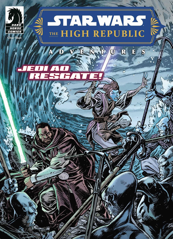 cswcanone's tweet photo. HQ:ALTA REPÚBLICA ADVENTURES-MISSÃO DOS JEDI, volume único, passado em 382 ABY, quando jedi's de Coruscant lamentam a morte misteriosa da mestra Zallah Macri e pesquisam nos arquivos uma aventura do mestre jedi Barnabas Vim ao planeta Angcord sobre artefatos da força em 482 ABY. https://t.co/9N0WgAlT4F