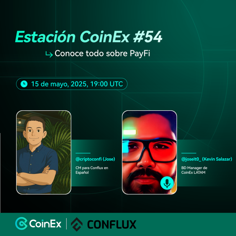 CoinExSpanish's tweet photo. 🎙️Estación CoinEx #54: Todo sobre PayFi

Nuestro invitado especial @criptoconfi, CM de @Conflux_Espanol, nos cuenta cómo PayFi derriba barreras, mejorando la inclusión financiera y la accesibilidad.

Establece tu recordatorio YA👇
