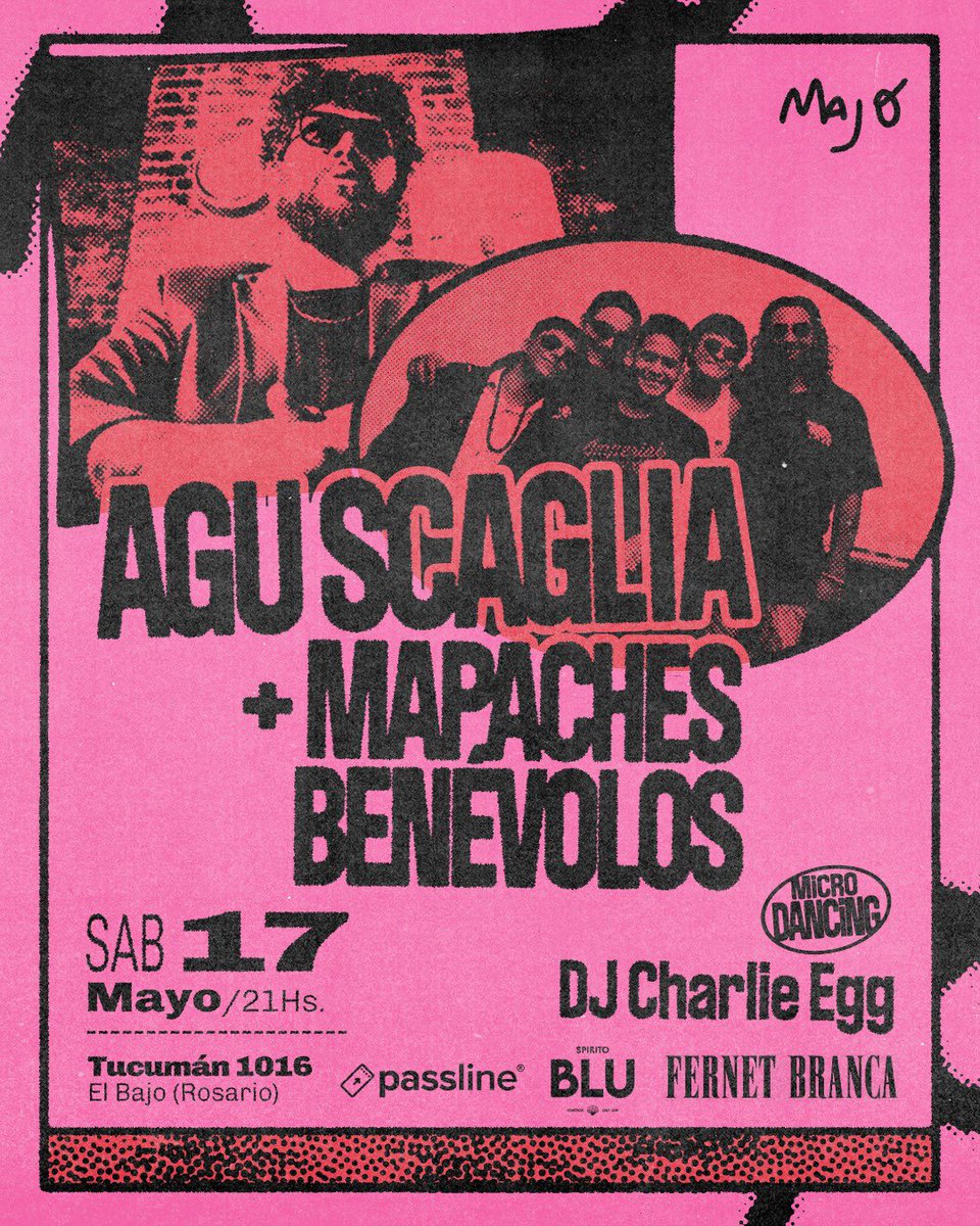 <a href="/nicolasmaggi87/">Nicolás Maggi</a> ya que estamos si te ceba la movida local te esperamos con los Mapaches Benévolos este sábado 17 en Majo a las 21 horas, copate