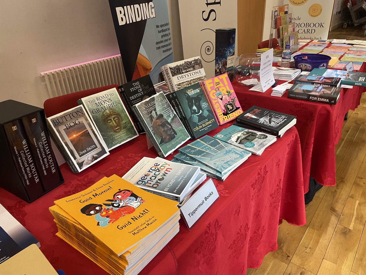 A wee stall at the Publishing Scotland Scottish Book Trade Conference - lovely day and lots of good contacts. The quiz was a bit tough though.