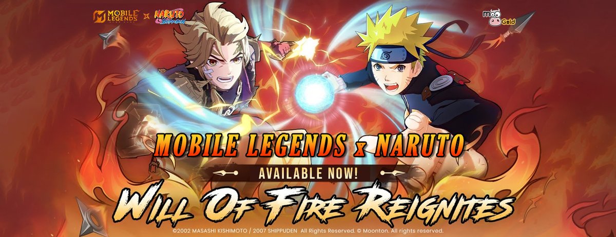 MoogoldOfficial's tweet photo. 🍜⚔️ MLBB x Naruto is still going strong!
If you haven’t grabbed your favorite ninja skins yet — what are you waiting for? 👀🔥

Top up now at https://t.co/6U1LL7tmRw for instant delivery, exclusive bundles &amp; secure checkout 💳✨

#MLBBxNaruto #MobileLegends #NarutoSkins #Moogold https://t.co/9gbqS5oqUa