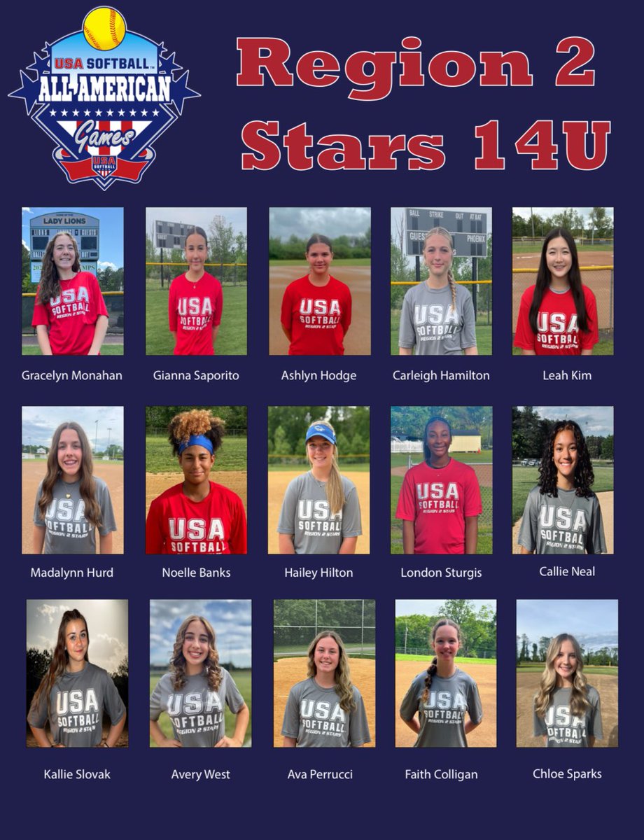 ChloeSparks2029 (@chloesparks2029) on Twitter photo So honored to be selected to represent Region 2 in OKC for the USA Softball All- American games again in August this year. Huge thanks to <a href="/USASoftball/">USA Softball</a> for this exciting opportunity! <a href="/VGBronowicz/">VA Glory National Bronowicz</a> <a href="/kelly_bronowicz/">Kelly Shipman-Bronowicz</a> <a href="/SBronowicz14/">Scott Bronowicz</a> <a href="/c_lyon22/">Corey Lyon</a> <a href="/AbbeyLatham/">Abbey Latham</a> <a href="/michaellew10/">Mike Lewis</a> <a href="/ExtraInningSB/">EXTRA INNING SOFTBALL</a> So honored to be selected to represent Region 2 in OKC for the USA Softball All- American games again in August this year. Huge thanks to <a href="/USASoftball/">USA Softball</a> for this exciting opportunity! <a href="/VGBronowicz/">VA Glory National Bronowicz</a> <a href="/kelly_bronowicz/">Kelly Shipman-Bronowicz</a> <a href="/SBronowicz14/">Scott Bronowicz</a> <a href="/c_lyon22/">Corey Lyon</a> <a href="/AbbeyLatham/">Abbey Latham</a> <a href="/michaellew10/">Mike Lewis</a> <a href="/ExtraInningSB/">EXTRA INNING SOFTBALL</a>