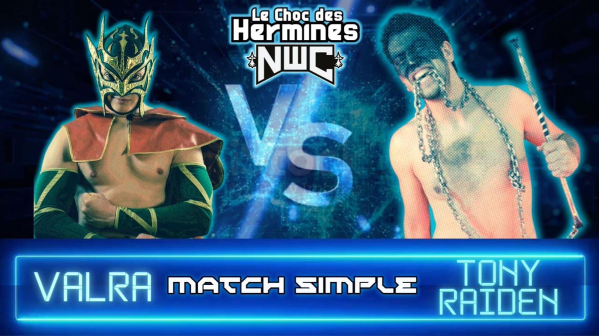 🚨 ANNONCE 🚨
VALRA VS TONY RAIDEN

Le flamboyant Valra combattra contre l'un des membres de la purge Tony Raiden !!!
Un match intense à vivre le 24 Mai au Patronage Laïque de Recouvrance 🔥