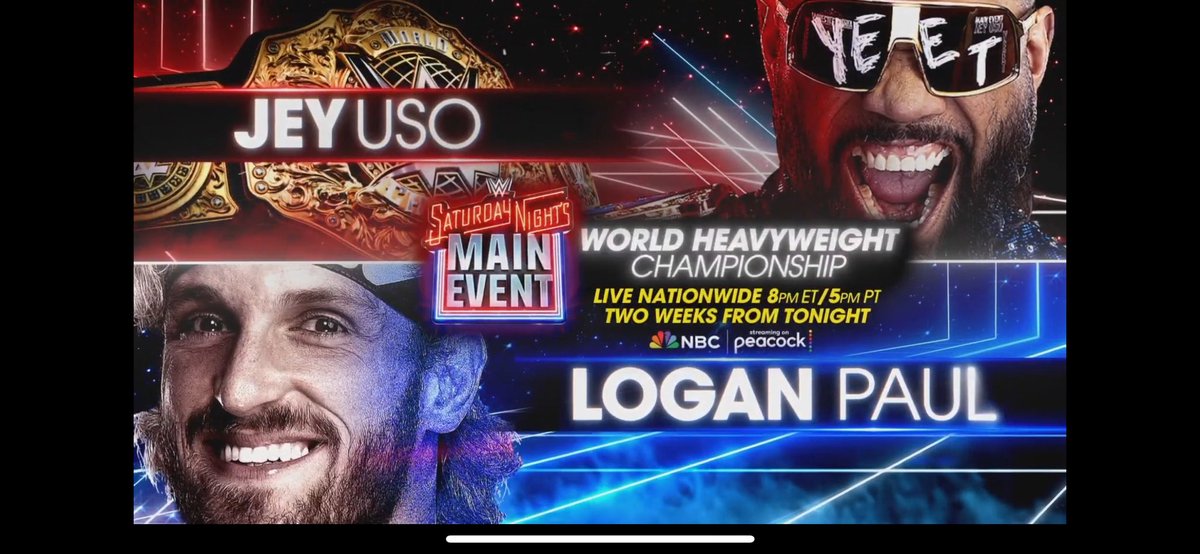 Am I the only one who is actually excited for this match and hopefully feud?