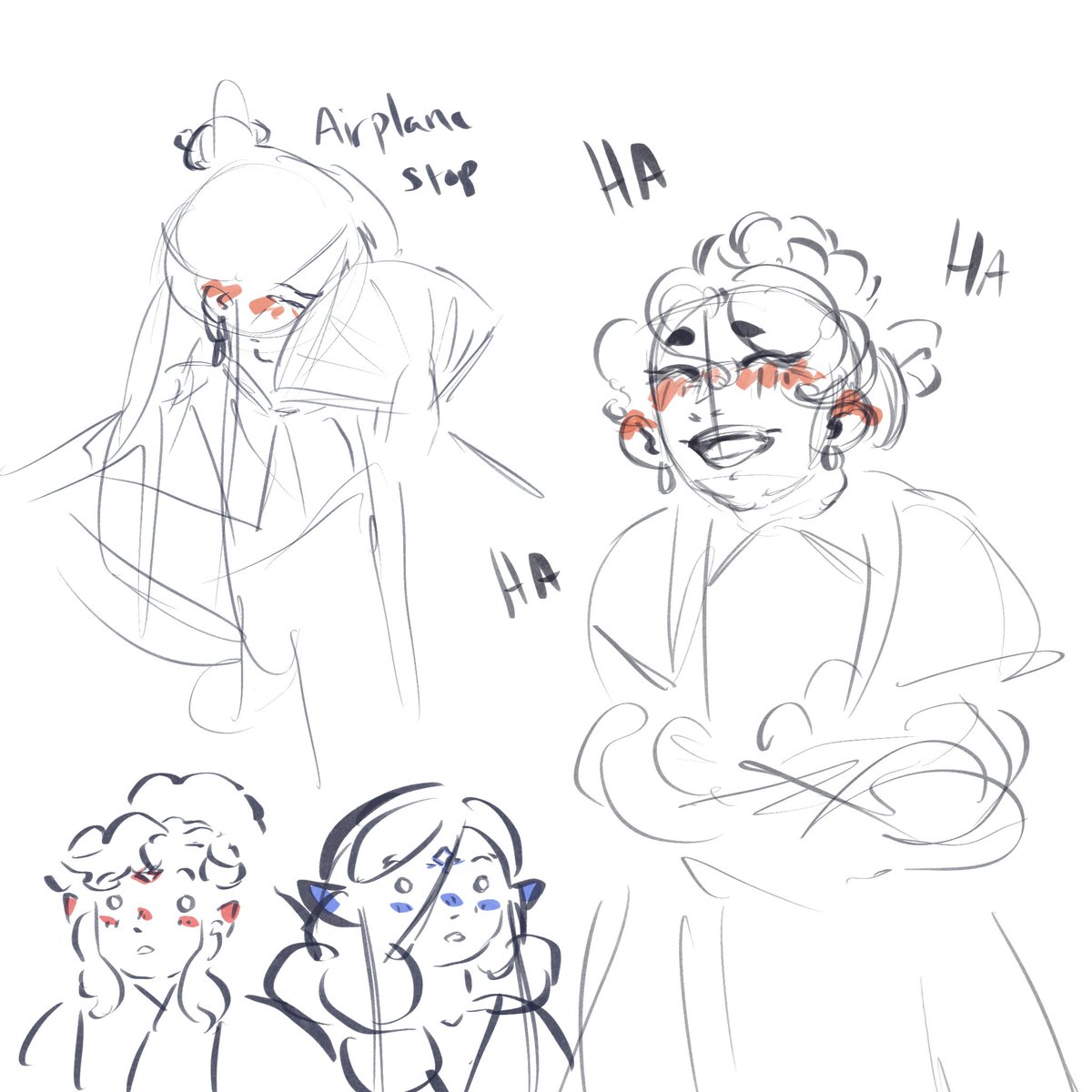 DrawtheMoon101's tweet image. Sketch Dump Part 2 svsss and tgcf
#art #fanart #scumvillainselfsavingsystem #svsss #TGCF #heavensofficialsblessing #moshang