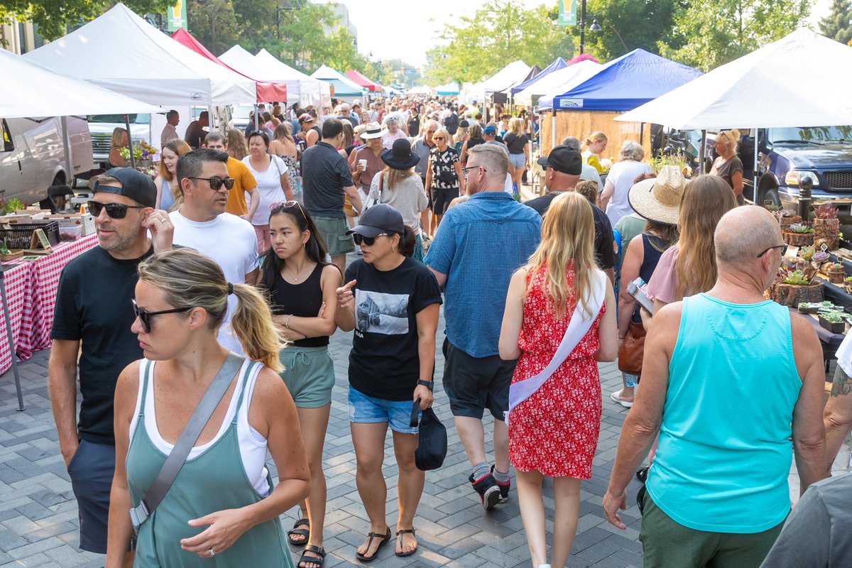 It's going to be a fun day on Saturday with the return of the Downtown Community Market!

Also, the free bike valet service will be available every Saturday, providing secure parking for bikes, kick scooters and skateboards.

Get more details here: bit.ly/4dgzTPr