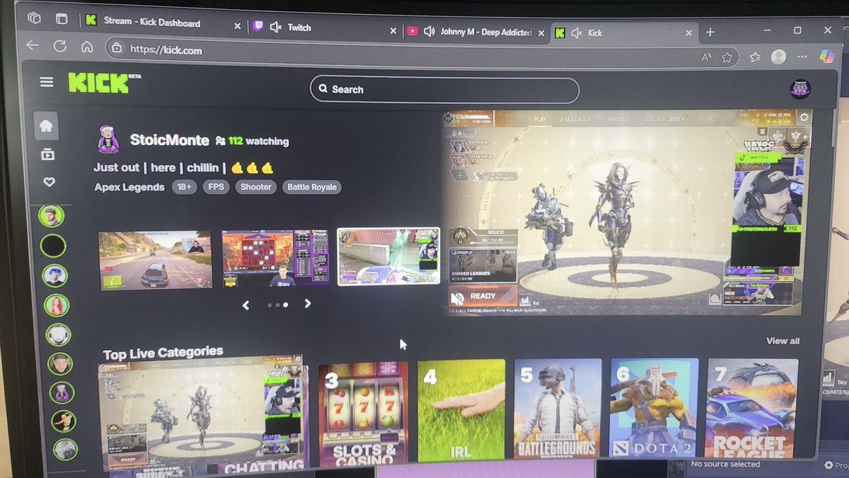 First time on the featured page with 112 viewers?! That’s wild to me. Thank you! Much love 🤙🤙 <a href="/kick/"></a> 💚💚🔥#KickArmy #KickStreaming