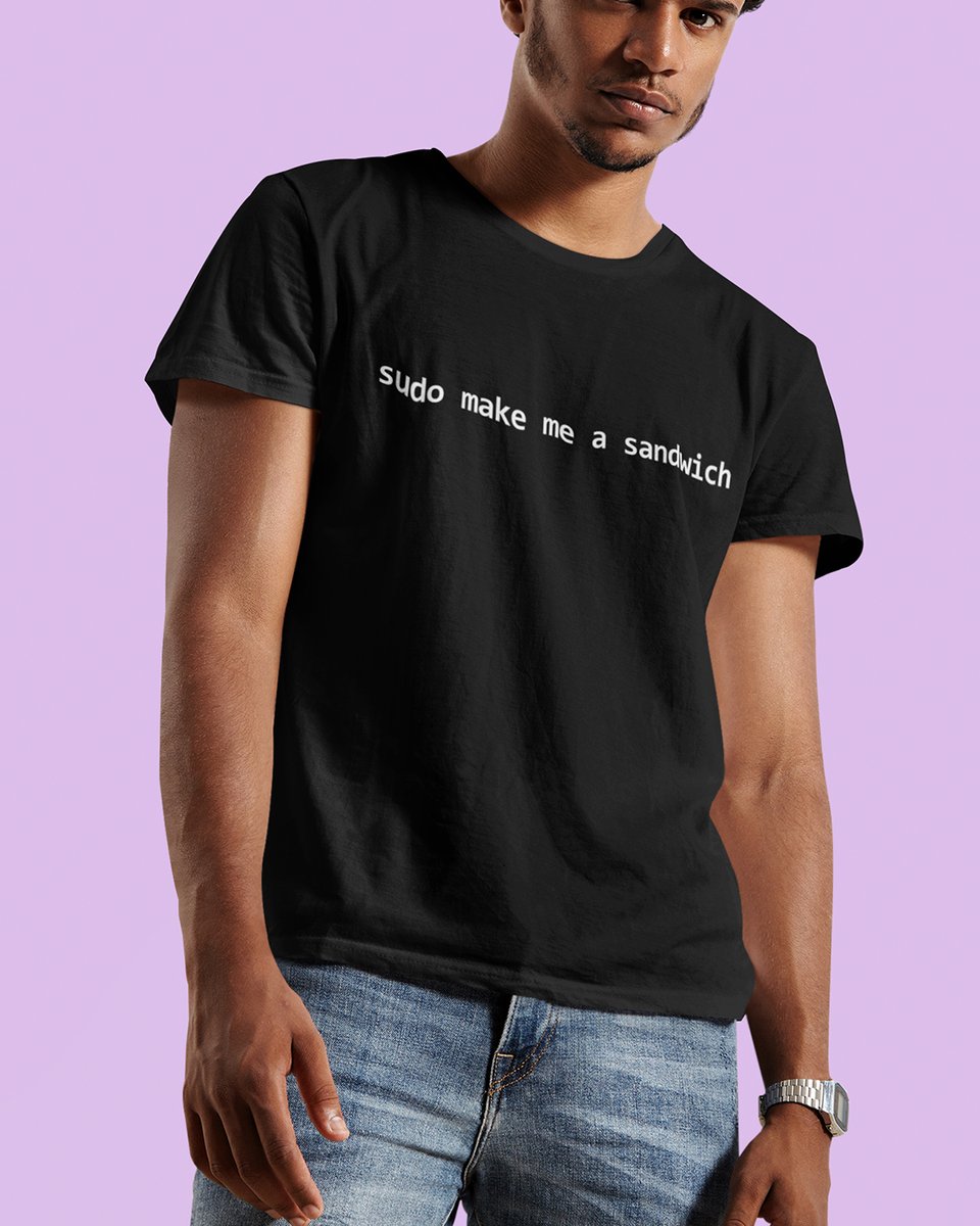 TechGeekApparel's tweet image. Sudo Make Me A Sandwich 🥪
A classic terminal command that never fails to amuse.
Compile your hunger fix: techgeeksapparel.com/sudo-make-me-a…
#LinuxCommand #CoderLunchBreak #TerminalHumor