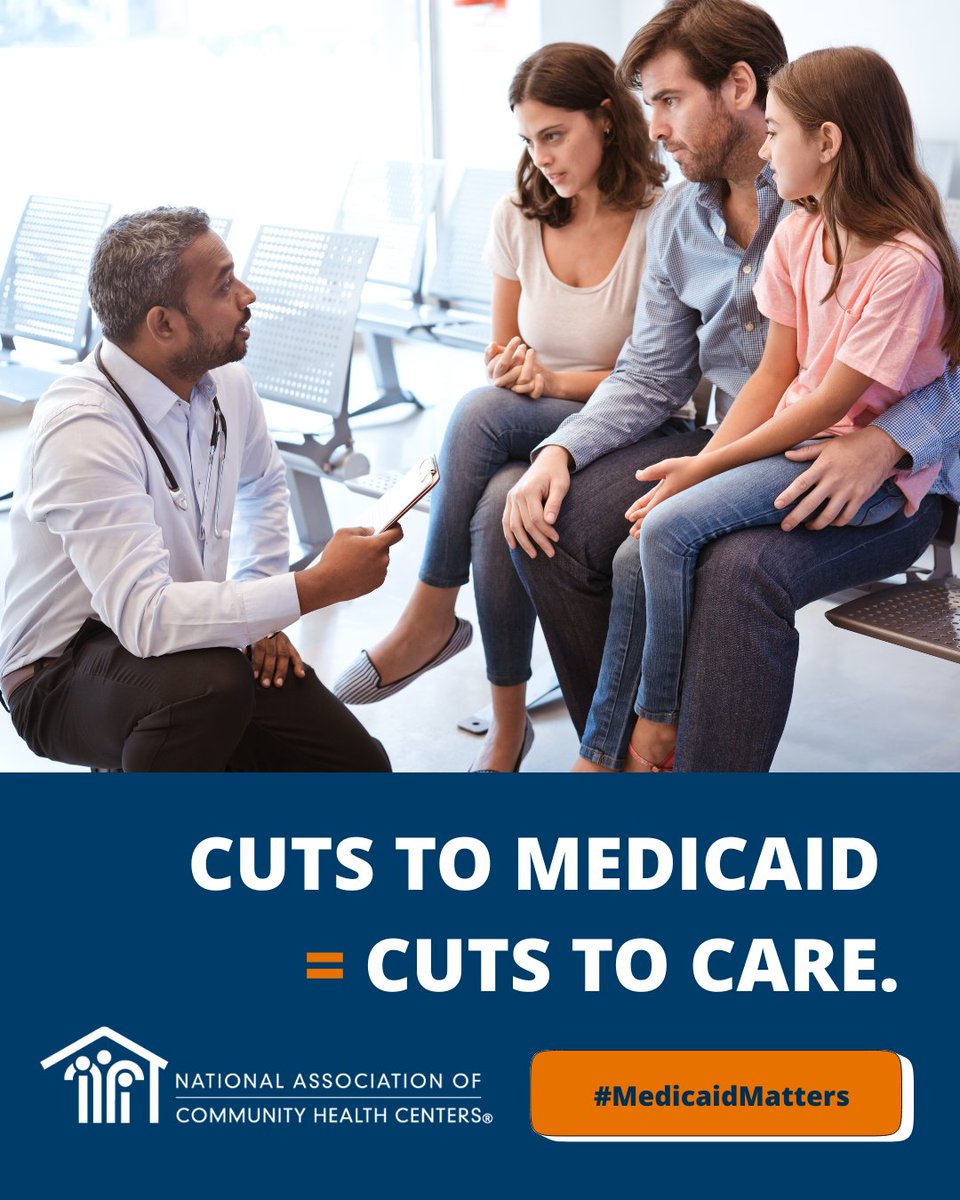 📢Cuts to Medicaid = Cuts to care. Slashing Medicaid puts vital health services at risk, especially for those served by Community Health Centers. Help us raise awareness. Share this post! To learn more, visit: mepca.org/medicaid #MedicaidMatters #ProtectMedicaid #ValueCHCs