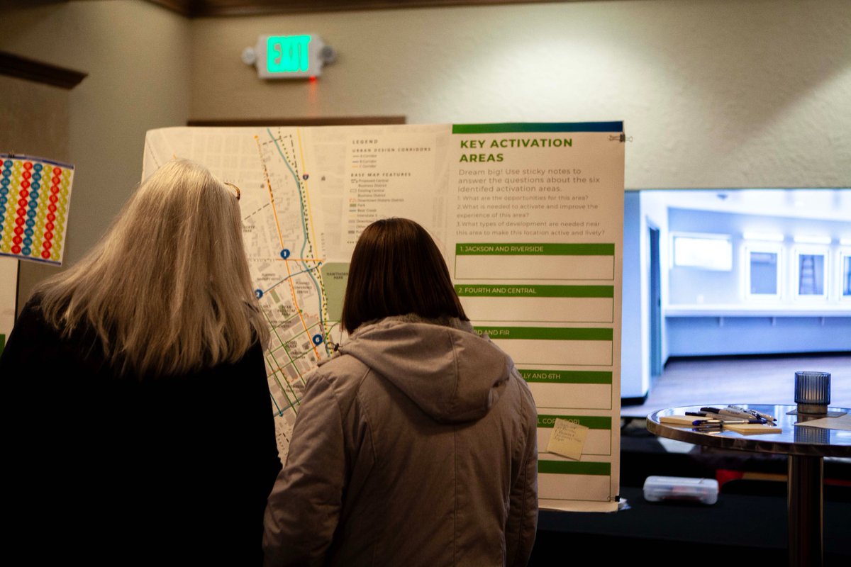 Join us tonight for the final Downtown 2040 Plan Open House!  We'll be at Pallet Wine from 6:00-8:00 PM.    

This is the final open house before the plan goes through the formal adoption process.  We want your feedback on the draft recommendations and improvements for downtown!