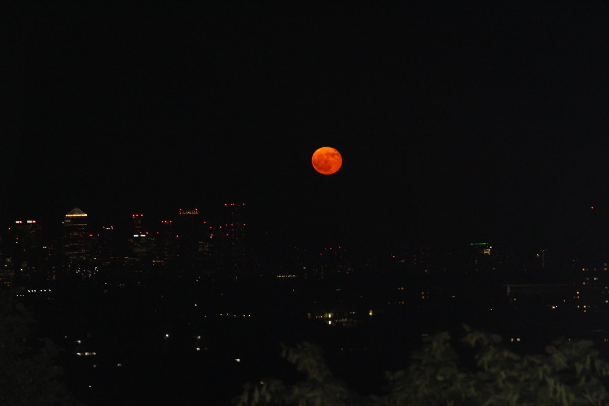 N19Matty's tweet image. Couple of pics from tonight...
The Moons got everything looking orange.