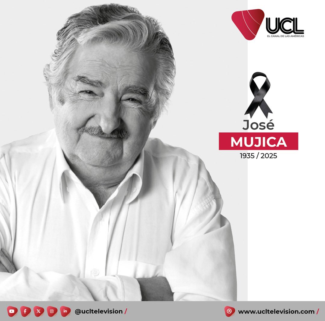 Este martes, a sus 89 años, falleció el expresidente de Uruguay José 'Pepe' Mujica en su chacra de Rincón del Cerro.
