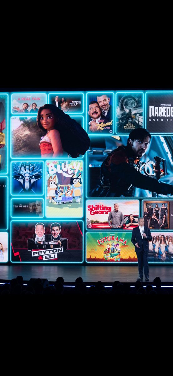 ‘American Horror Story’ is included in the upcoming slate for Disney Productions as Bob Iger takes the stage at #disneyupfronts Stay tuned for more