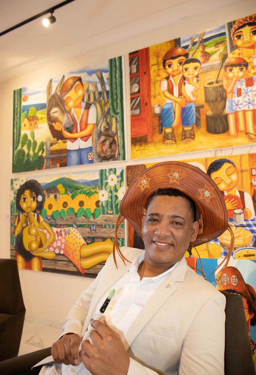 Era apenas um garoto sonhador do sertão que queria ser artista e hoje vive da sua arte.