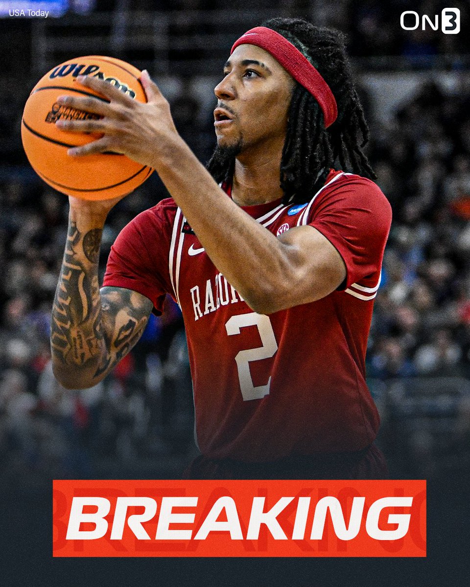 On3's tweet image. BREAKING: Boogie Fland is withdrawing from the NBA Draft and exploring college options, @DraftExpress reports👀

on3.com/transfer-porta…